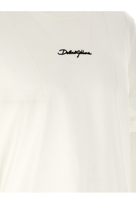 Logo patch t-shirt White