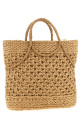 Straw shopping bag Beige