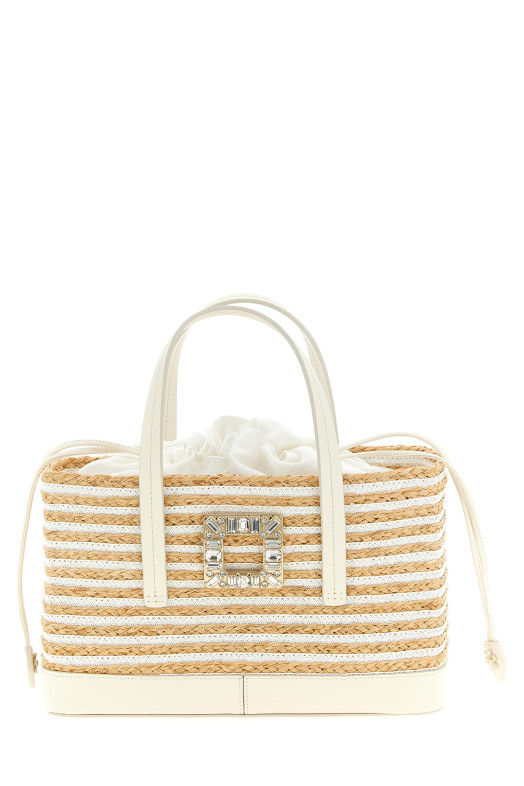 'Viv' Skate small shopping bag Beige