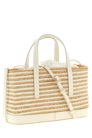 'Viv' Skate small shopping bag Beige