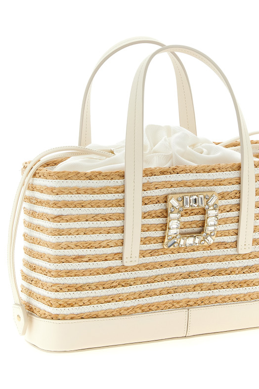 'Viv' Skate small shopping bag Beige