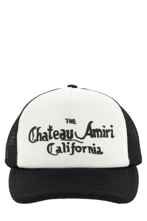 'Chateau Amiri Foam Trucker' cap Black-grey