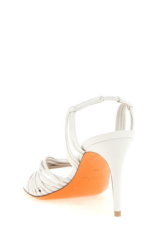 'Eloise' sandals White