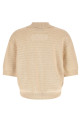 'Le Polo Maille Chevron' polo shirt Beige