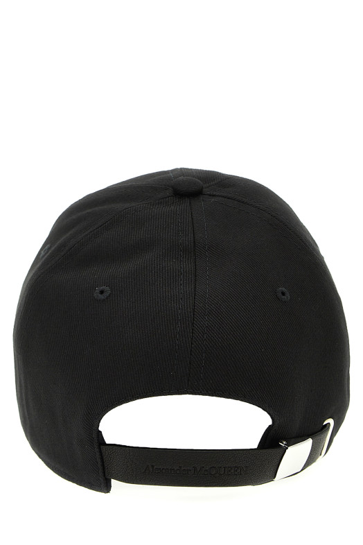 Logo embroidery cap Black-grey