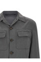 'Effortless' capsule overshirt Gray