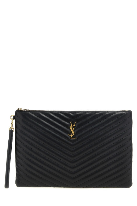 'Cassandre' clutch Black