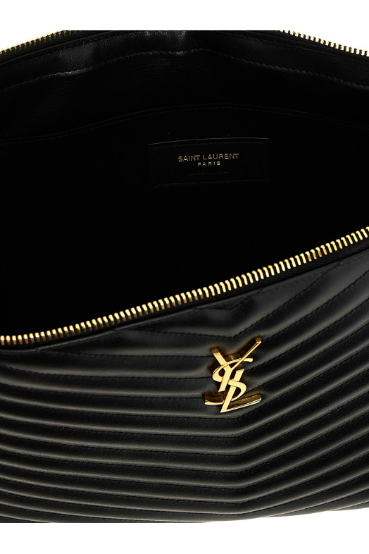 'Cassandre' clutch Black