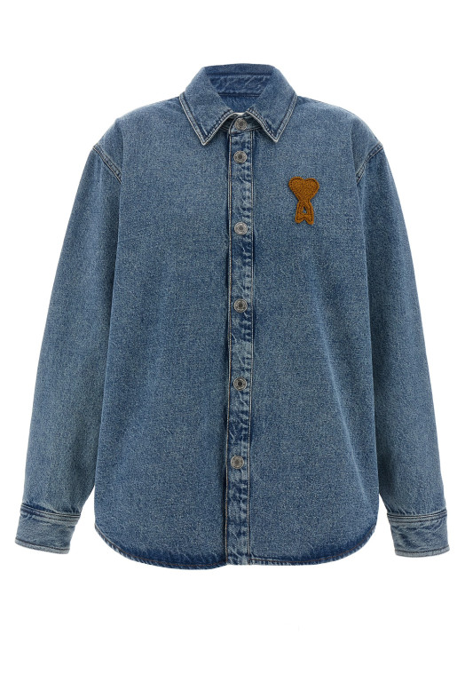 'Ami De Coeur' overshirt Blue