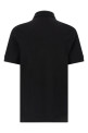 Logo plate polo shirt Black
