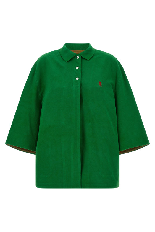 Old piquet blouson Green