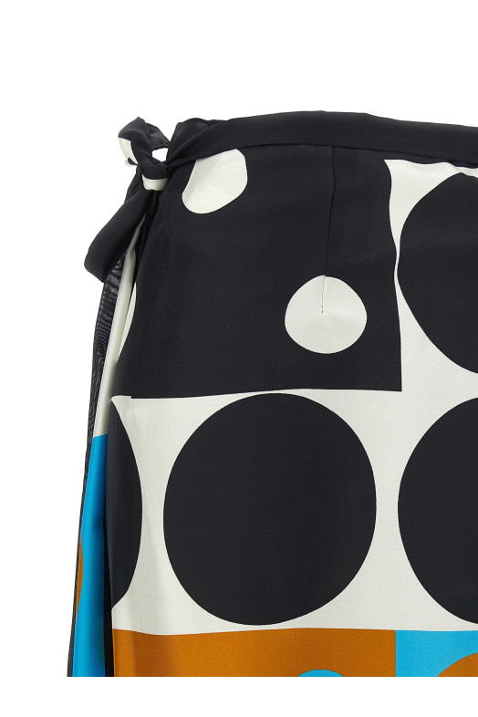 'Scarfy' skirt Multicolor