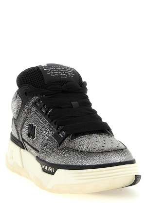'Pebbled MA-1' sneakers Gray