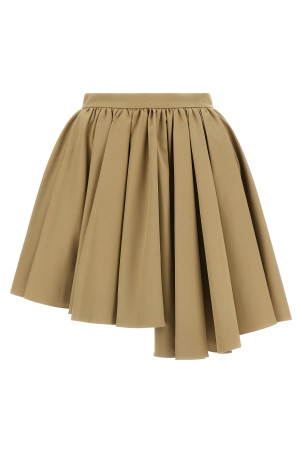Asymmetrical skirt Beige