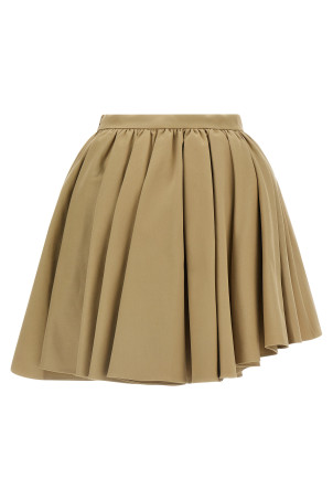 Asymmetrical skirt Beige