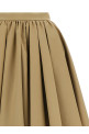 Asymmetrical skirt Beige