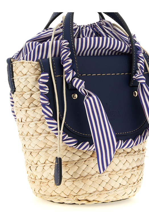 Cuba Lab x San Pa 'Habanera Popeline' handbag Blue