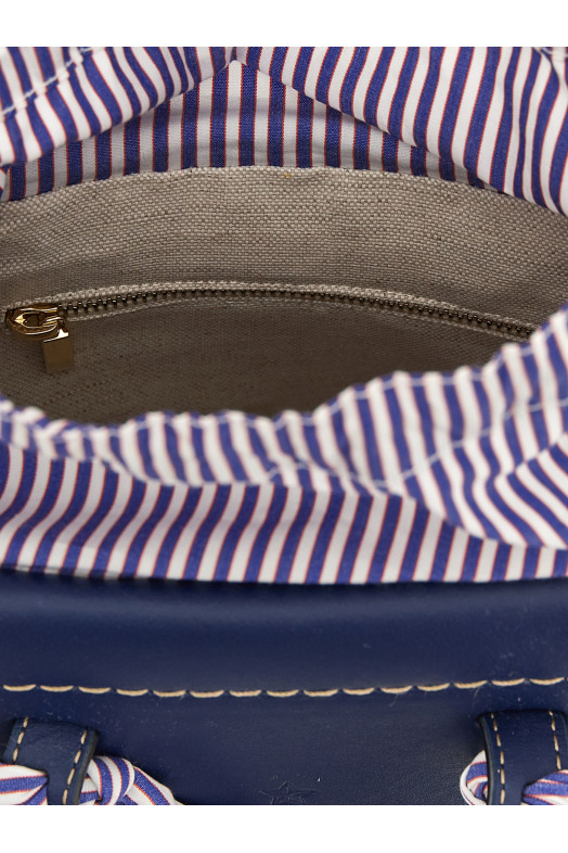 Cuba Lab x San Pa 'Habanera Popeline' handbag Blue