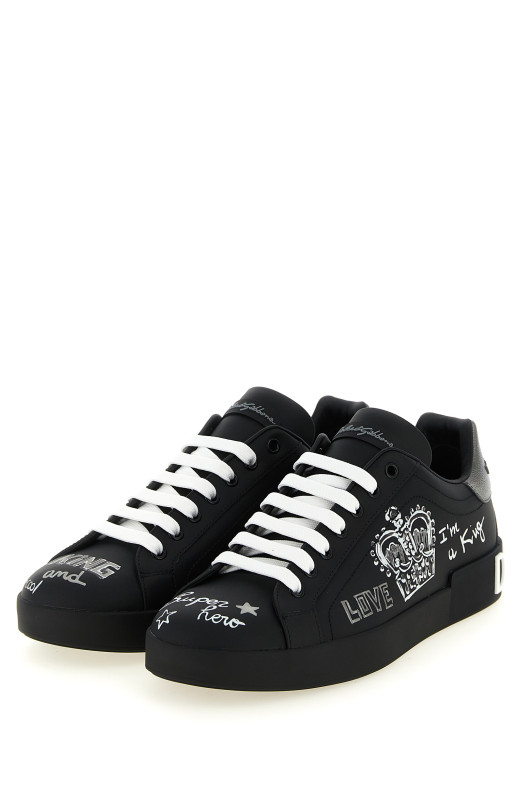 'Portofino' sneakers Black