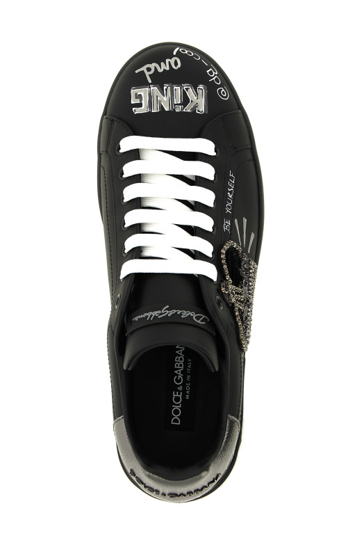 'Portofino' sneakers Black