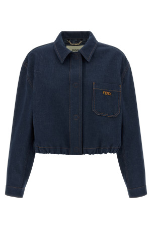 'FF Reverse' jacket Blue