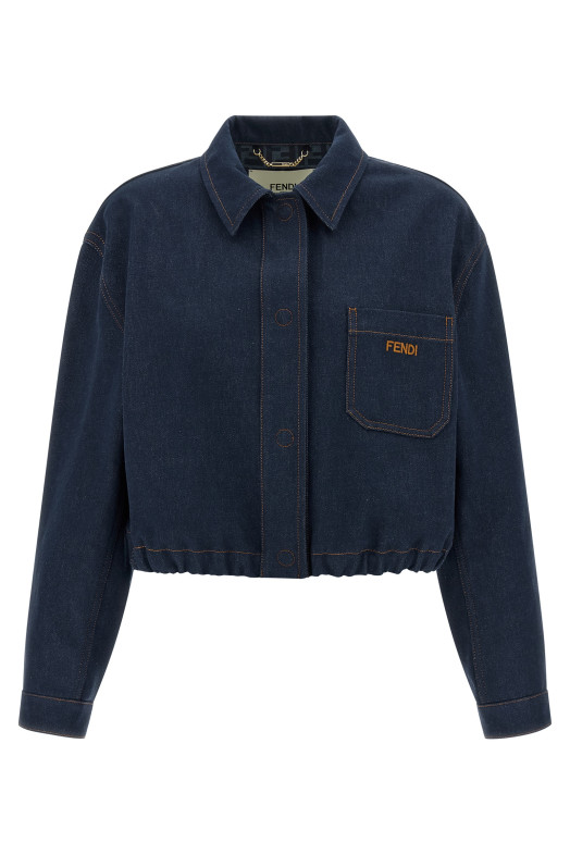 'FF Reverse' jacket Blue