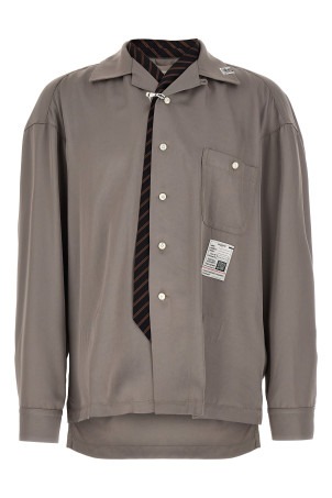 'Tie Combined' shirt Gray