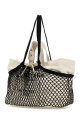 Two-tone canvas and mesh medium 24/7 shopping bag BALENCIAGA (7918092AA47)