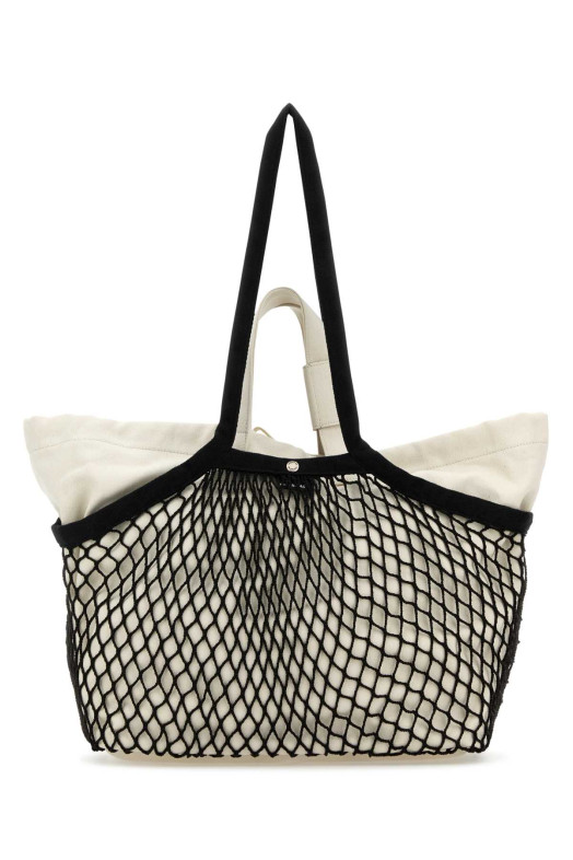 Two-tone canvas and mesh medium 24/7 shopping bag BALENCIAGA (7918092AA47)
