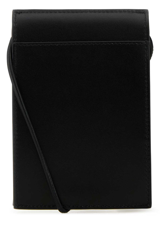 Black leather pouch Black SAINT LAURENT (8027280U90E)
