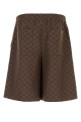 Brown GG fabric bermuda shorts GUCCI (810782ZAM7G)