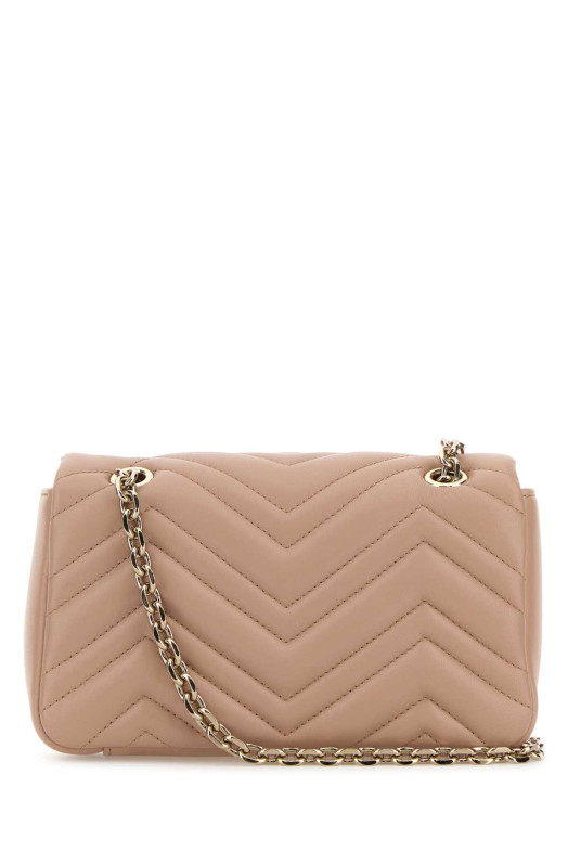 Powder pink nappa leather small GG Marmont shoulder bag GUCCI (837280AAE38)