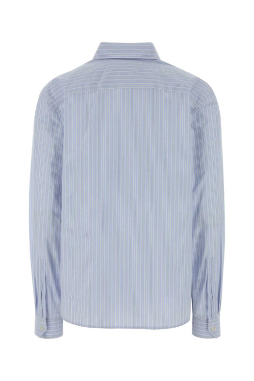 Embroidered poplin shirt SAINT LAURENT (861080Y7J66)