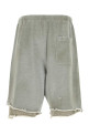 Grey cotton bermuda shorts Gray MAISON MIHARA YASUHIRO (A15SP583)