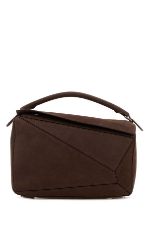 Brown leather large Puzzle handbag LOEWE (B510PNLX05)