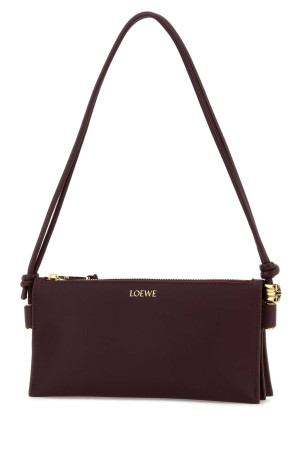 Aubergine leather Joya shoulder bag LOEWE (C630R10X03)