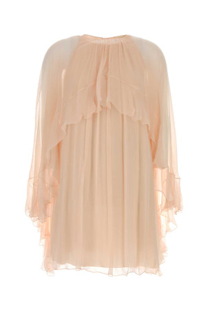Pink georgette dress CHLOE (CH26SRO89001)