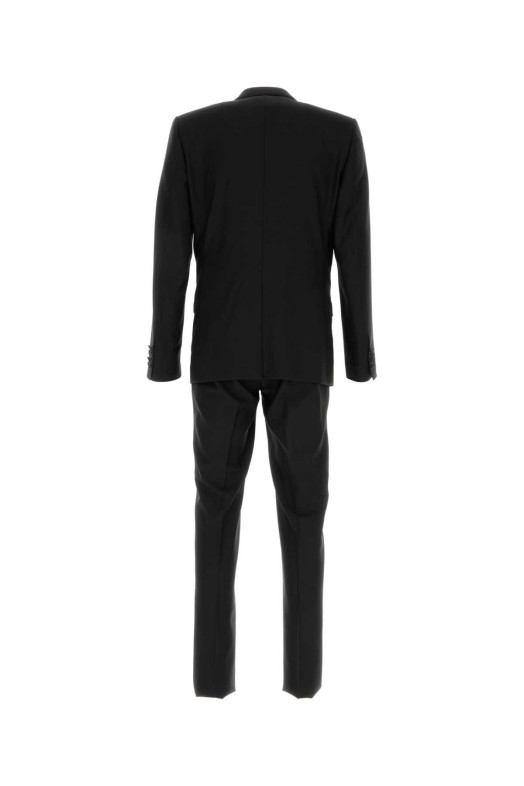 Black wool blend suit Black DOLCE & GABBANA (GK2WMTGG829R)