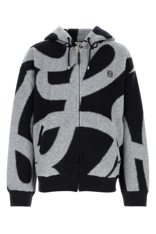 Embroidered wool blend sweatshirt LOEWE (H526Y25X86)