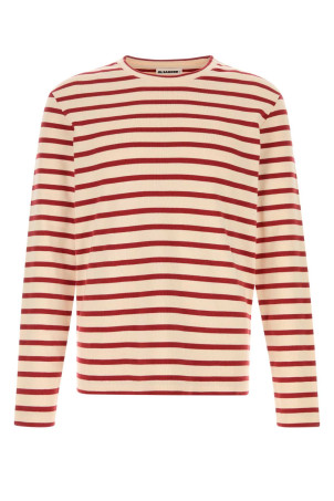 Embroidered cotton t-shirt JIL SANDER (J47NH0002J46497)