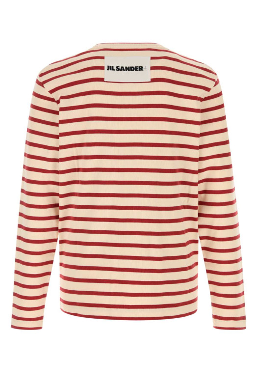 Embroidered cotton t-shirt JIL SANDER (J47NH0002J46497)