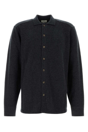 Midnight blue cashmere Minsk shirt LE KASHA (MINSK00)