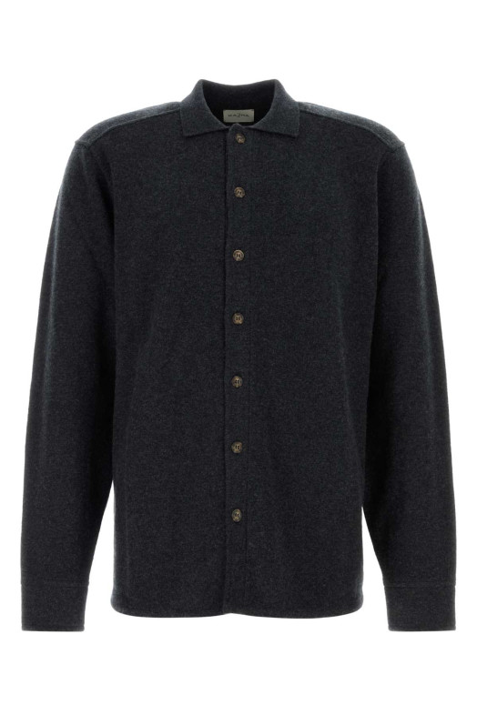 Midnight blue cashmere Minsk shirt LE KASHA (MINSK00)