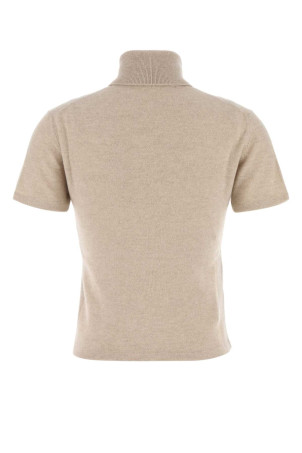 Sand cashmere sweater MIU MIU (MMR452SOOO18A9)