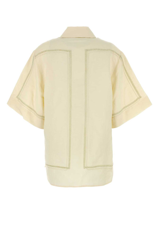 Cream linen blend Fortuna shirt CAMILLA AND MARC (N2T60719)