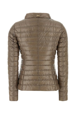 Dove grey nylon down jacket HERNO (PI0608DIC12017Z)