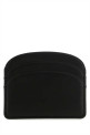 Black leather card holder Black A.P.C. (PXAWVF63270)