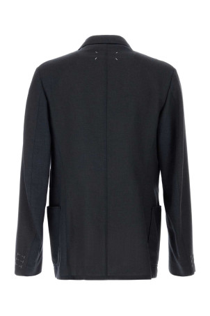 Denim blue wool blazer MAISON MARGIELA (S50BN0539M35535)