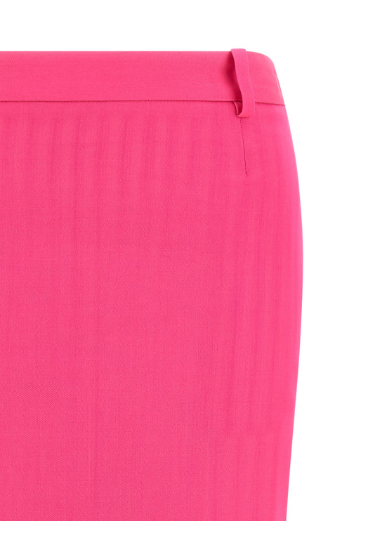 Double layer skirt Fuchsia