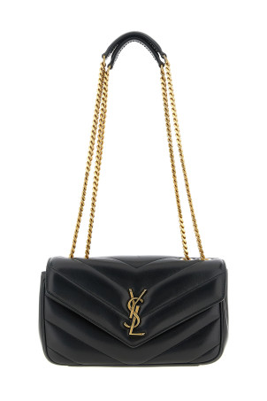 'Loulou' small shoulder bag Black